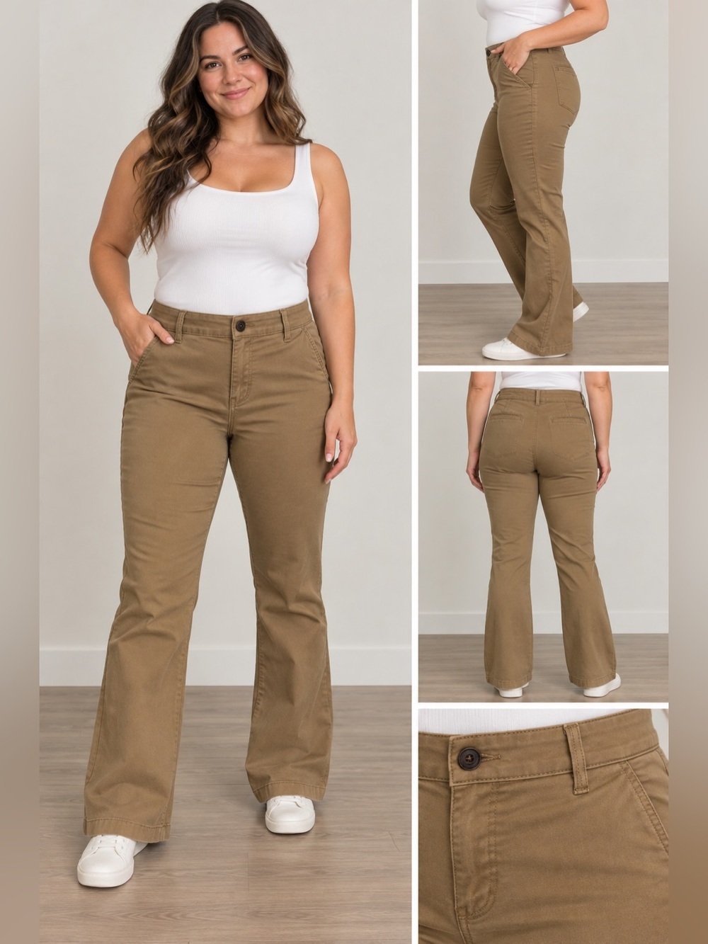 𝅺women's Old Navy Bootcut Pants size 4P